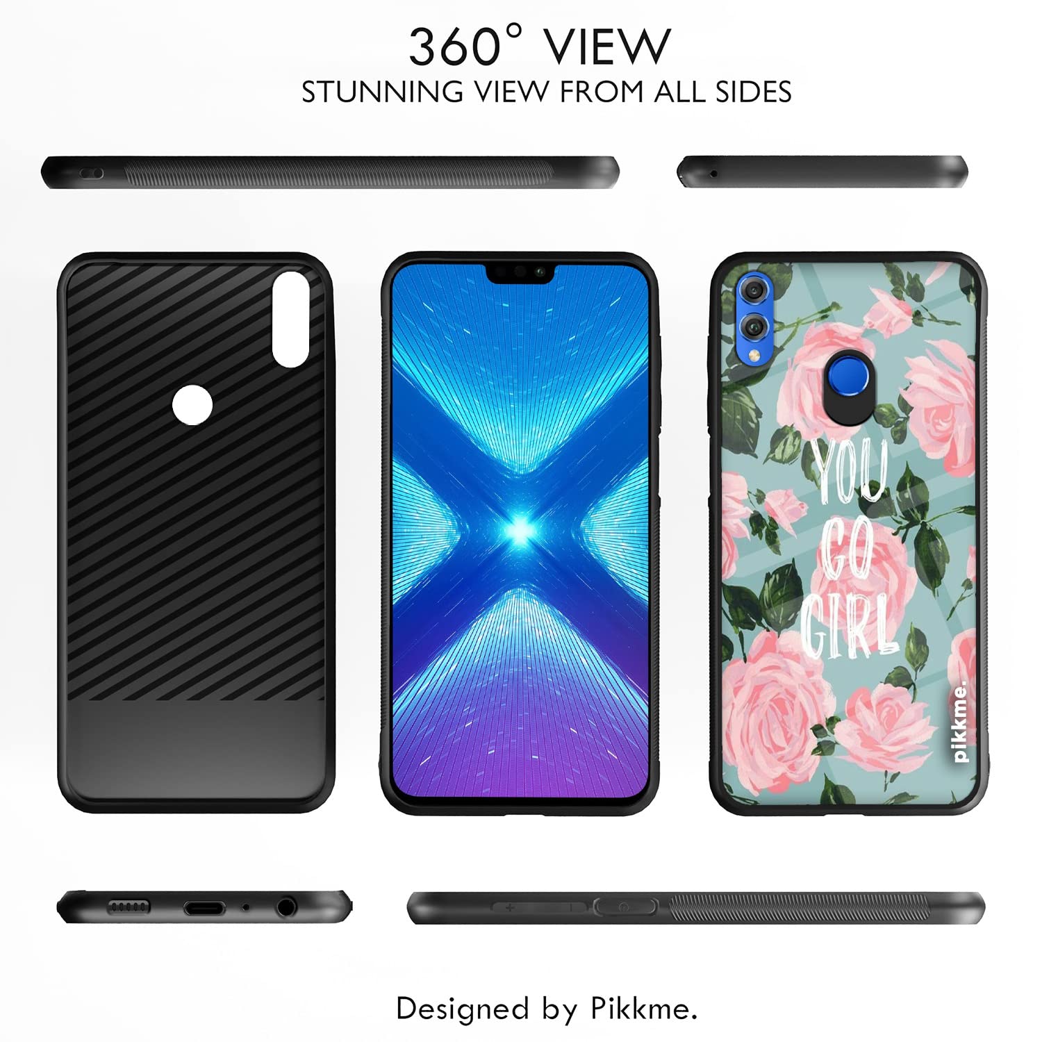 Flower Back cover for Honor 8X – Pikkme – photo 2