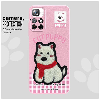 Pink Plush Patch back cover for Redmi Note 11T/Poco M4 Pro 5G – Pikkme – photo 6