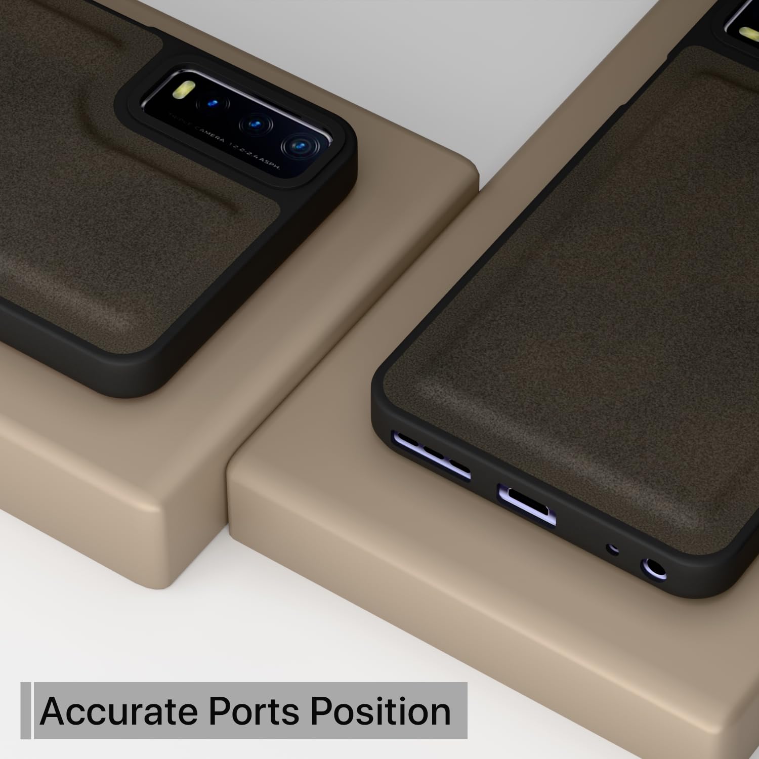 Vivo Y12s/Y20/Y20i/Y20G Leather mobile cover in brown by Pikkme – photo 5