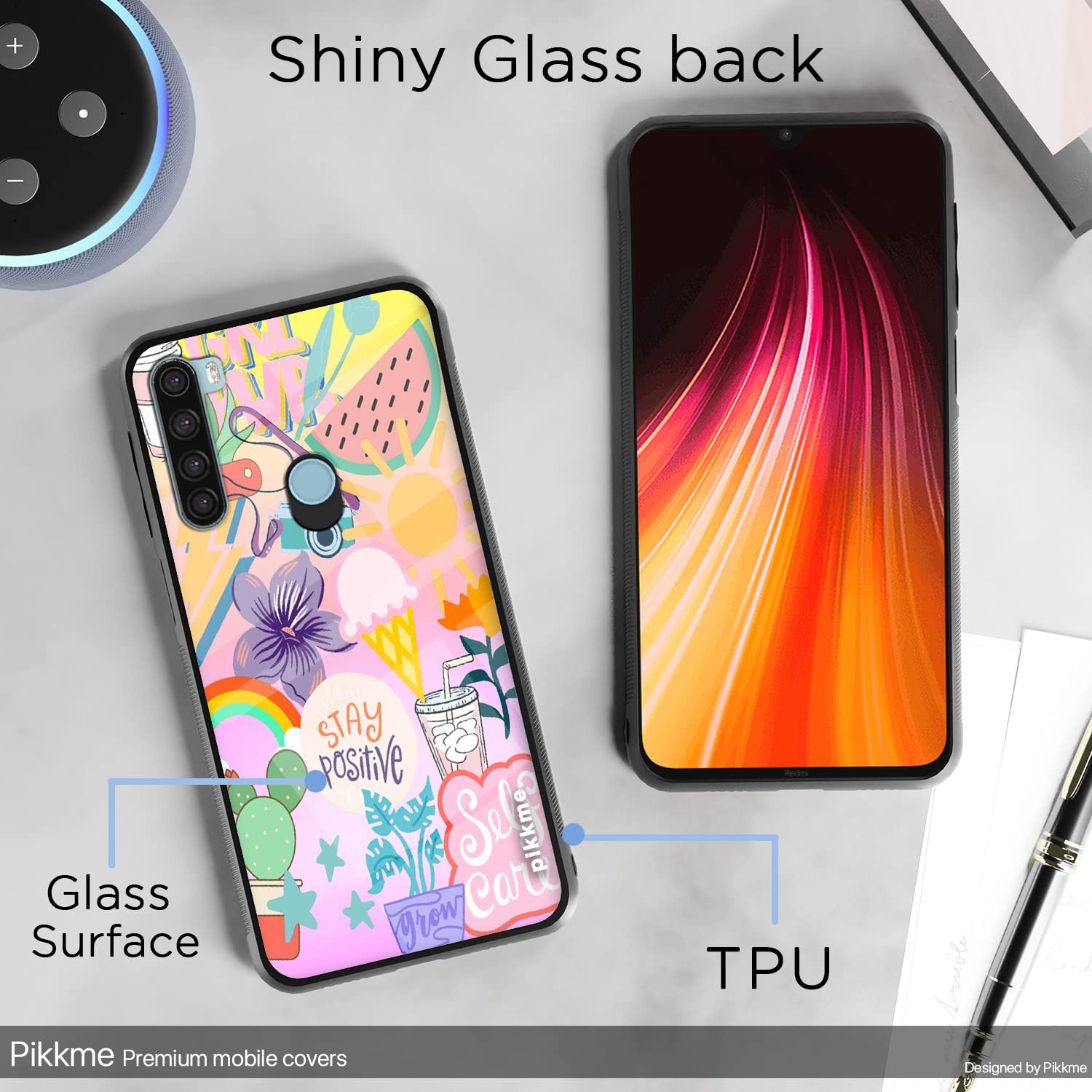 Pikkme Redmi Note 8 Hybrid mobile cover – photo 3