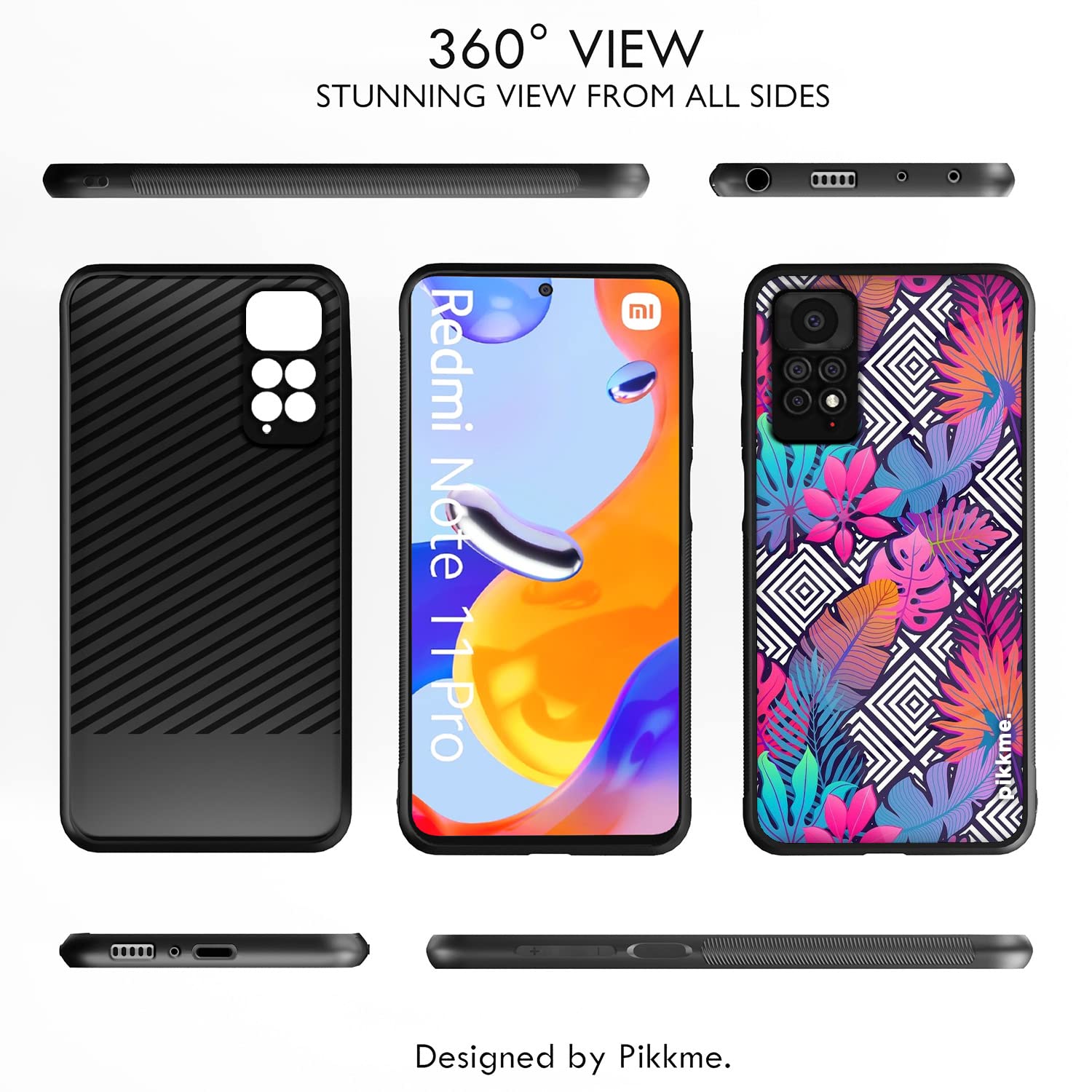 Pikkme Redmi Note 11 Pro/Note 11 Pro Plus 5G Flower back cover – photo 2