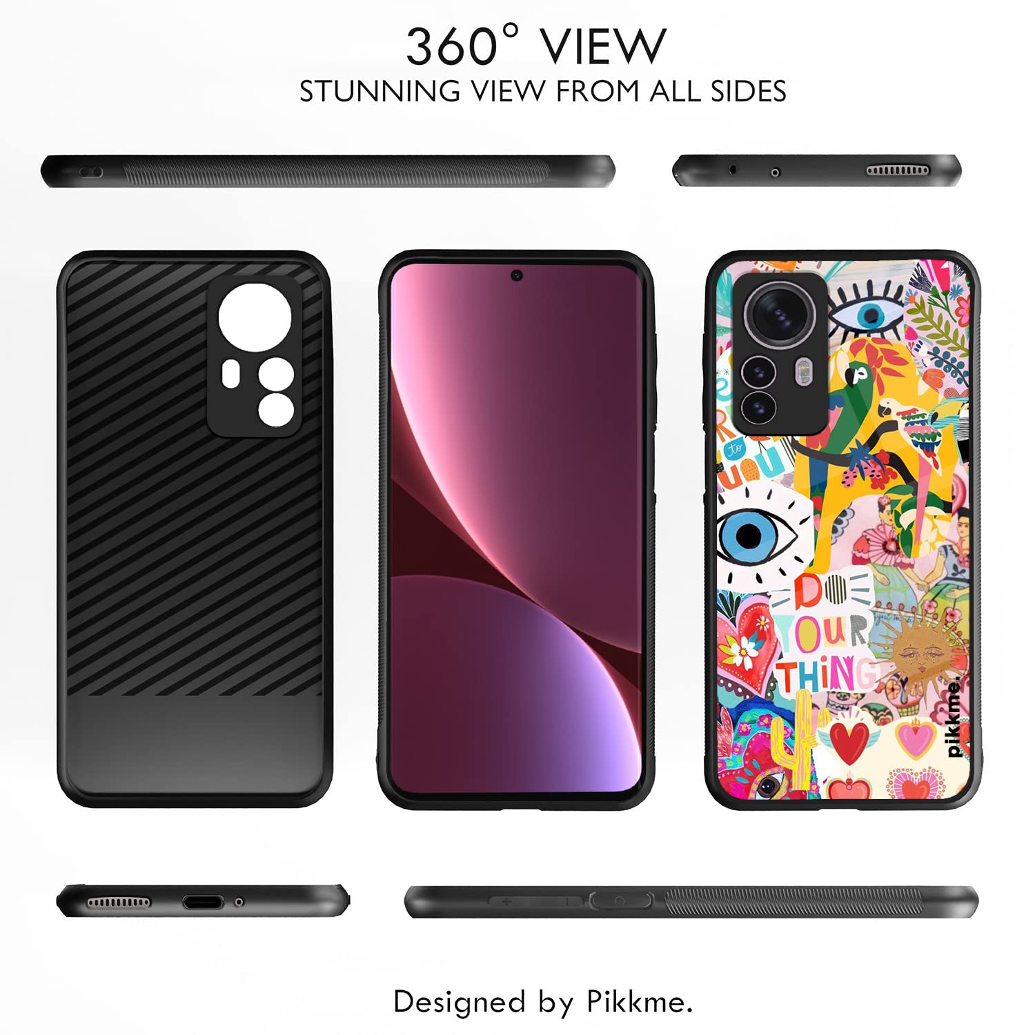 Pikkme Mi 12 Pro 5G Flower back cover – photo 2
