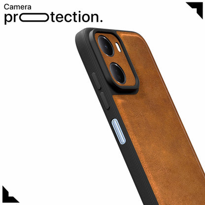 Pikkme Redmi 15A 5G Leather brown mobile cover – photo 5