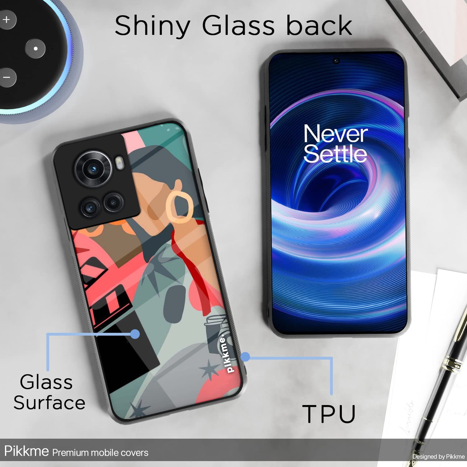 Pikkme Hybrid mobile back cover for OnePlus 10R – photo 3