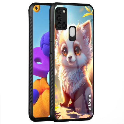 Pikkme Hybrid back cover for Samsung A21s