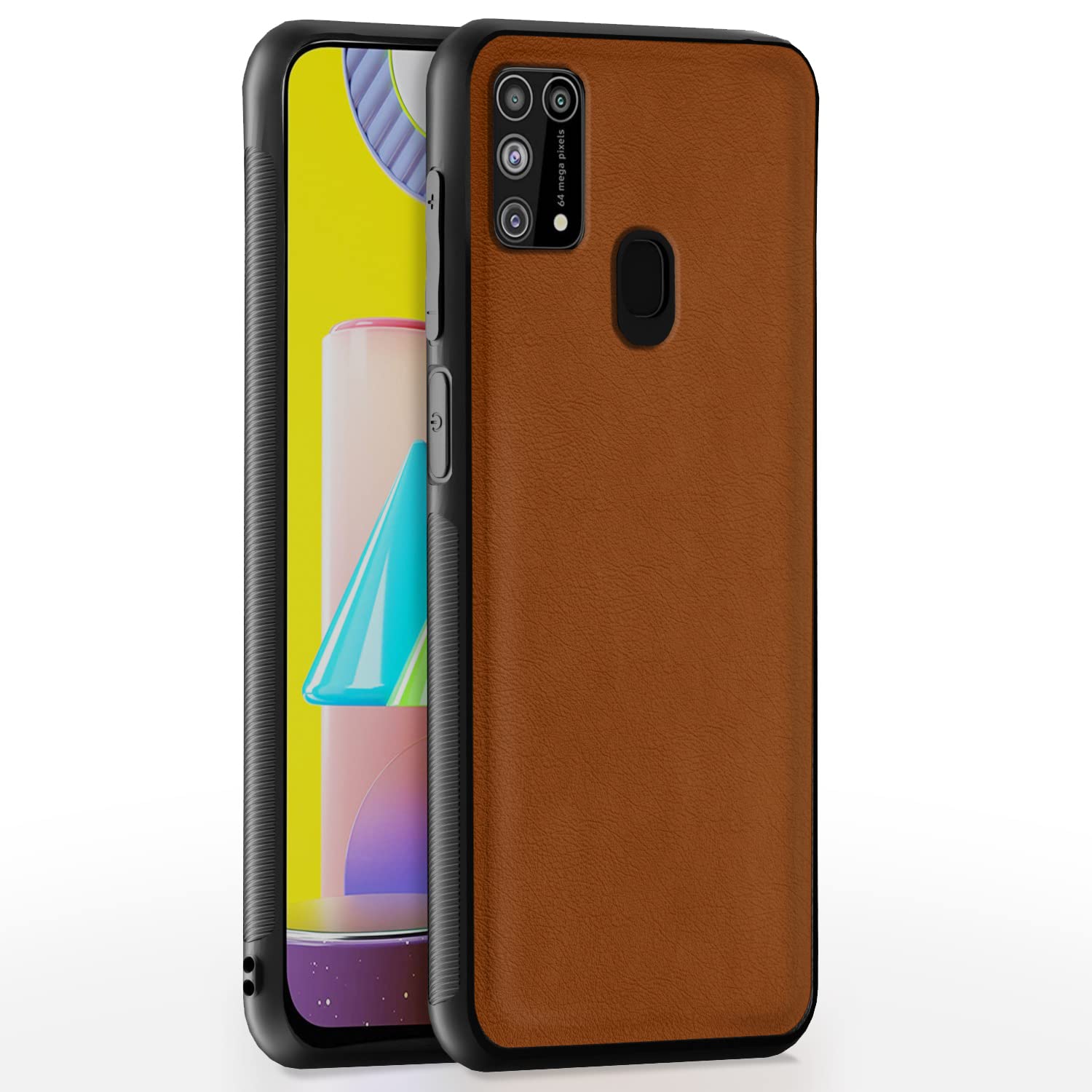 Samsung M31/M31 Prime/F41 back cover in camel by Pikkme