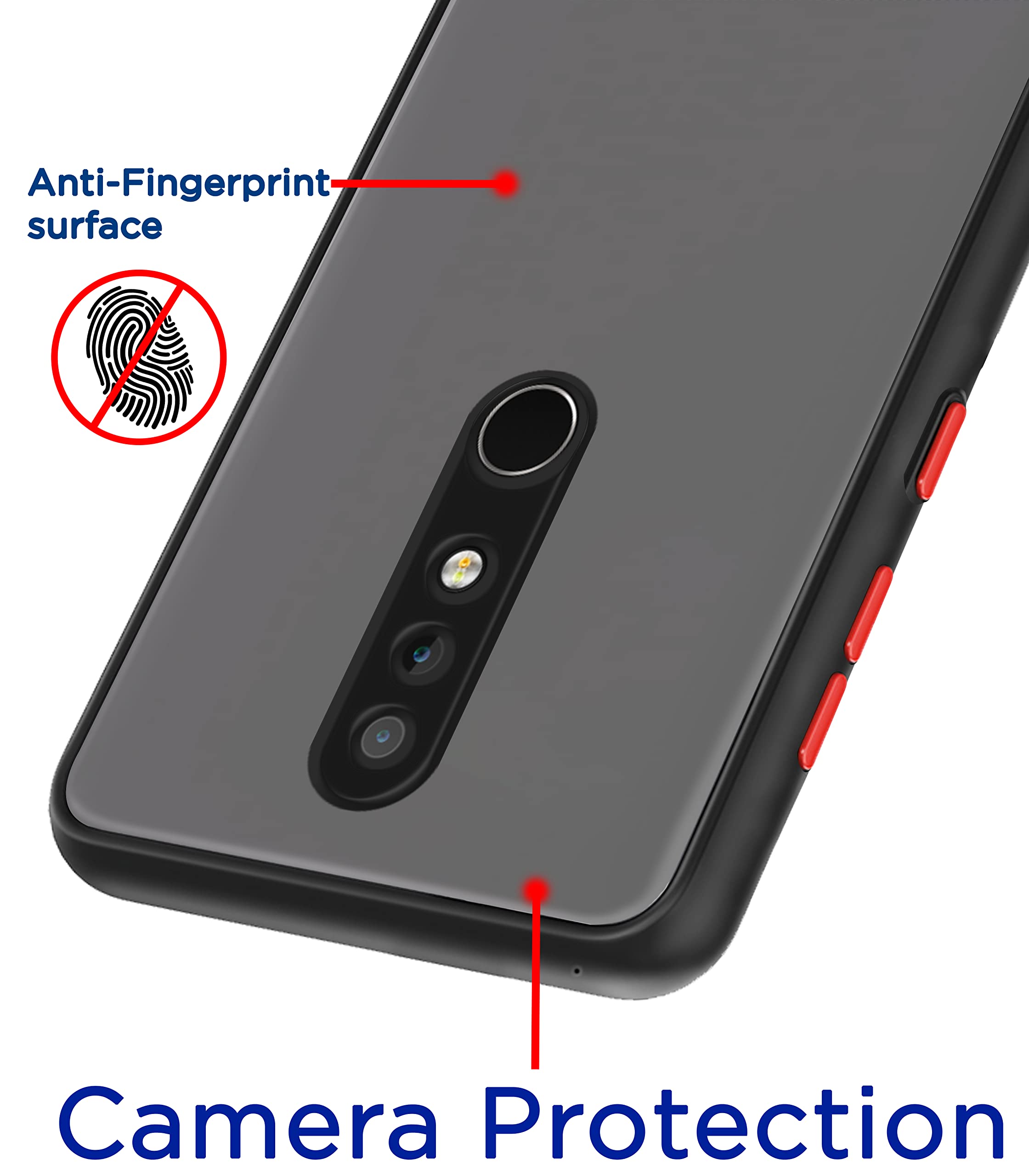 Pikkme black Hybrid back cover for Nokia 6.1 Plus/6.1 – photo 3