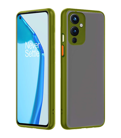 Green Matte phone cover for OnePlus 9 – Pikkme