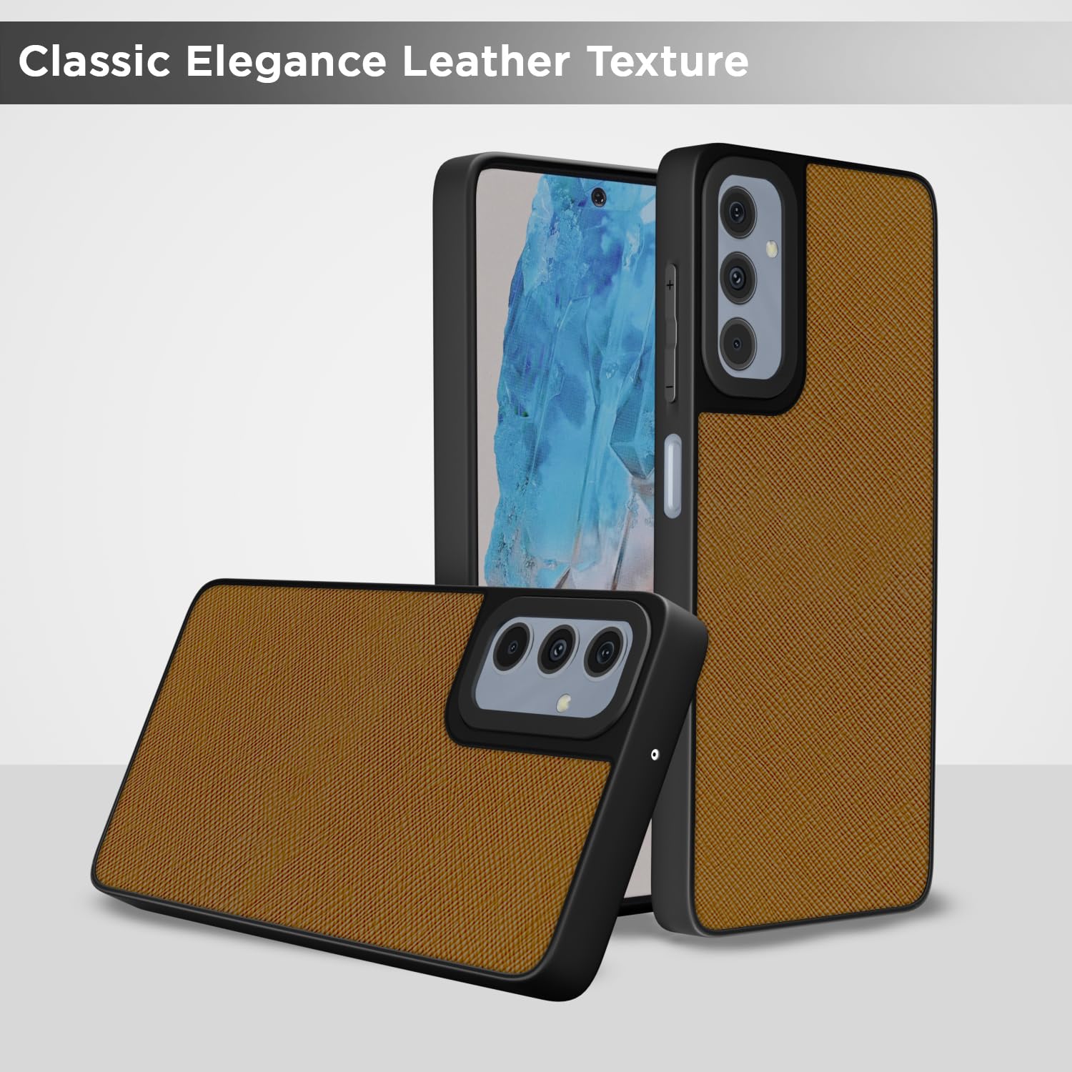 Pikkme tan phone cover for Samsung M35 5G – photo 6