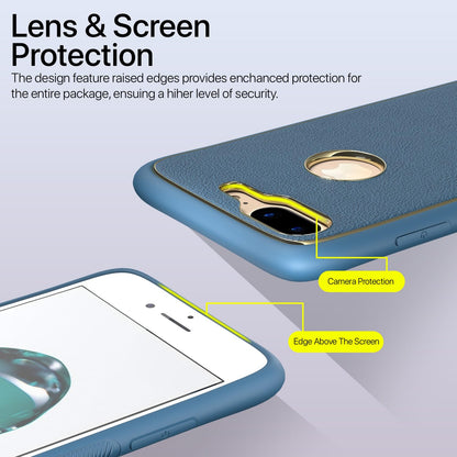 iPhone 7 Plus/8 Plus mobile back cover in blue by Pikkme – photo 4