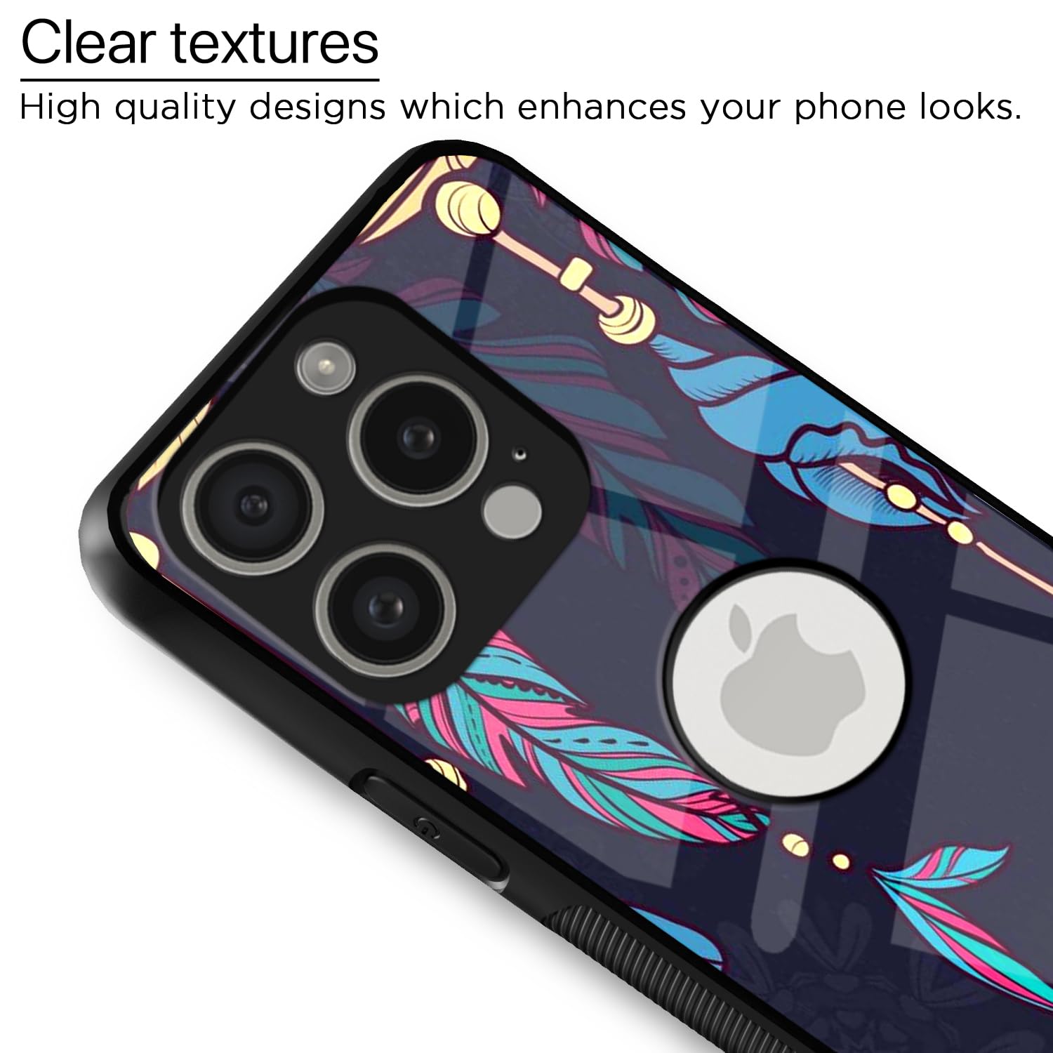 Pikkme Flower mobile cover for iPhone 15 Pro – photo 4
