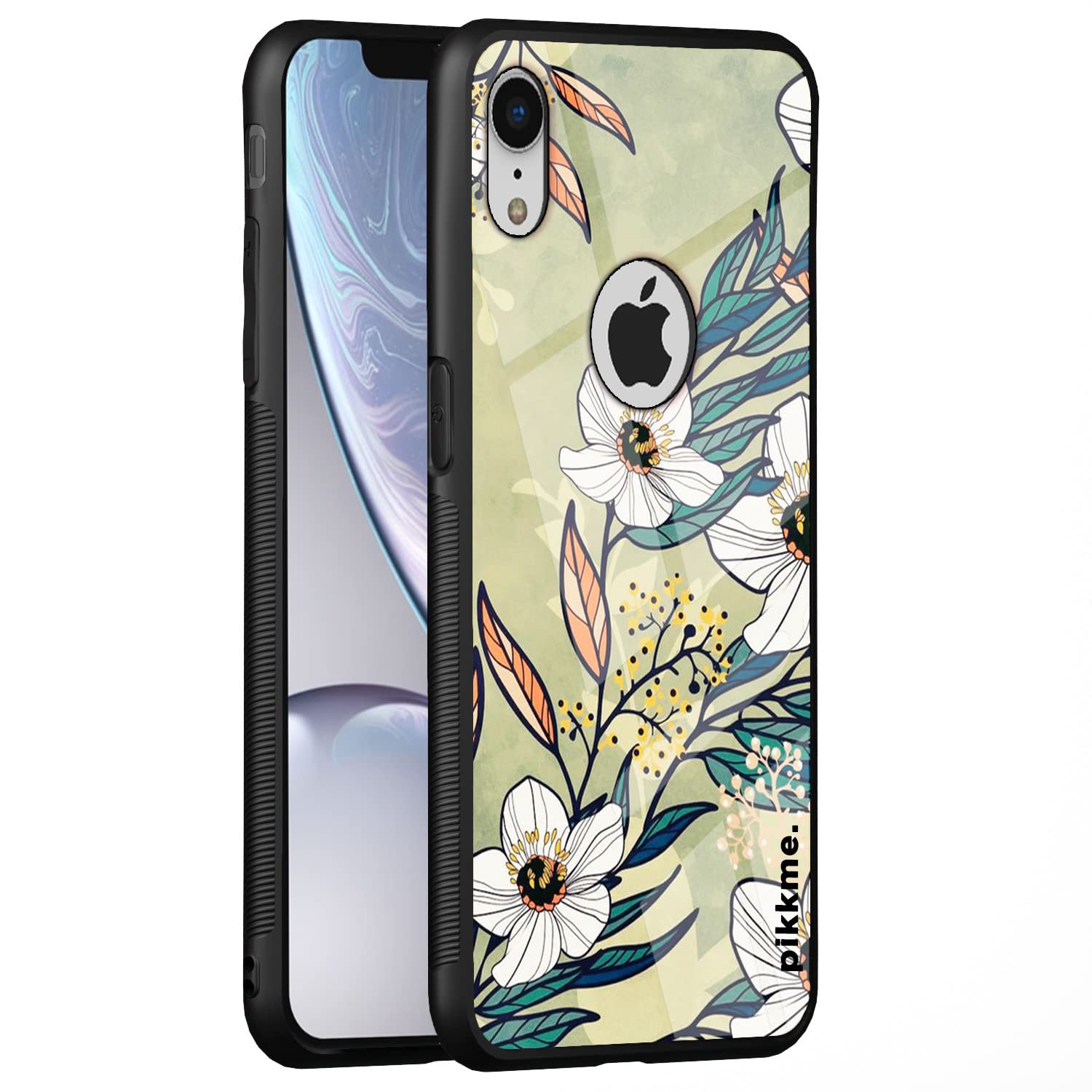 Pikkme iPhone XR Flower phone cover