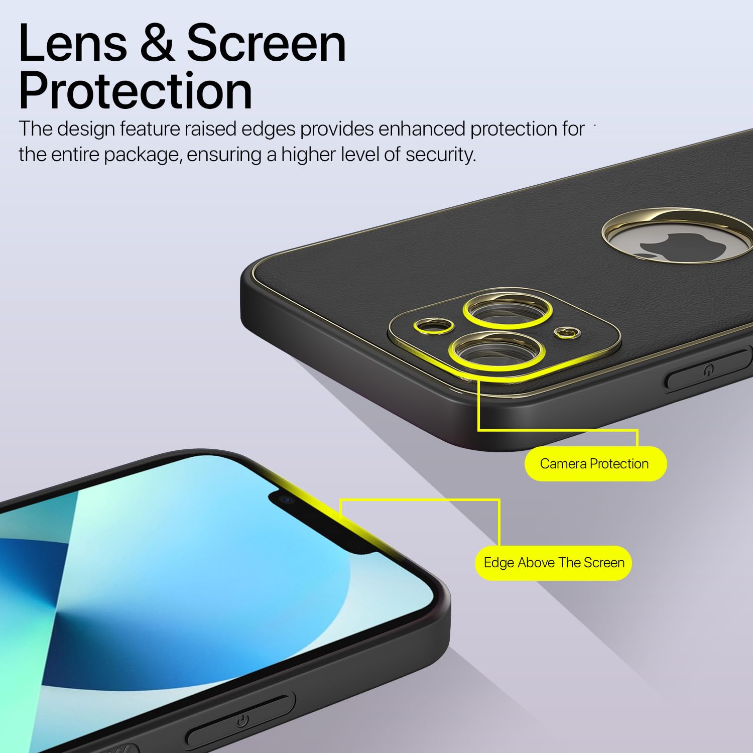Pikkme black Chrome mobile back cover for iPhone 13 – photo 3