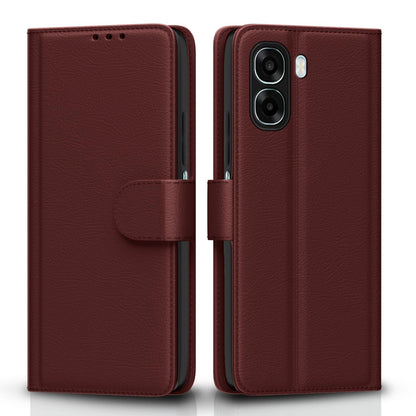 Brown mobile flip cover for Oppo A6X 5G – Pikkme