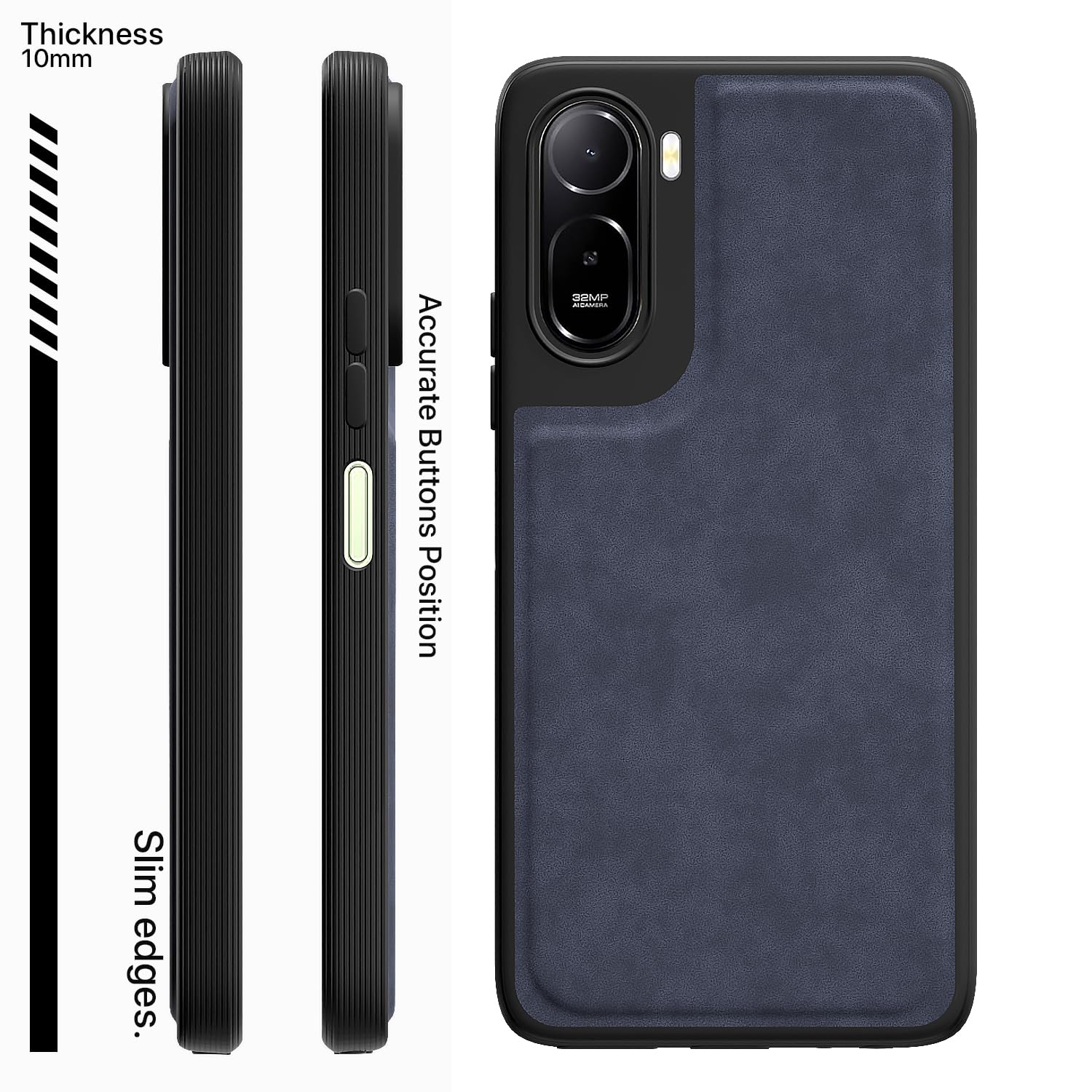 Blue phone cover for Redmi A7 Pro/Poco C85x 5G – Pikkme – photo 3