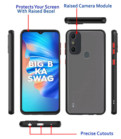 Pikkme Tecno Spark 6 Go Hybrid black phone cover – photo 3