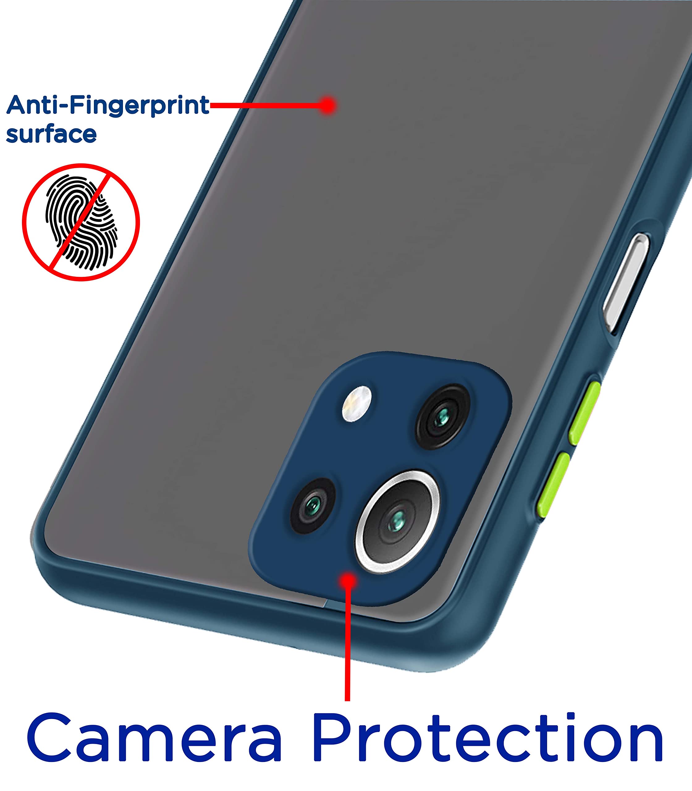 Pikkme blue mobile back cover for Mi 11 Lite – photo 2