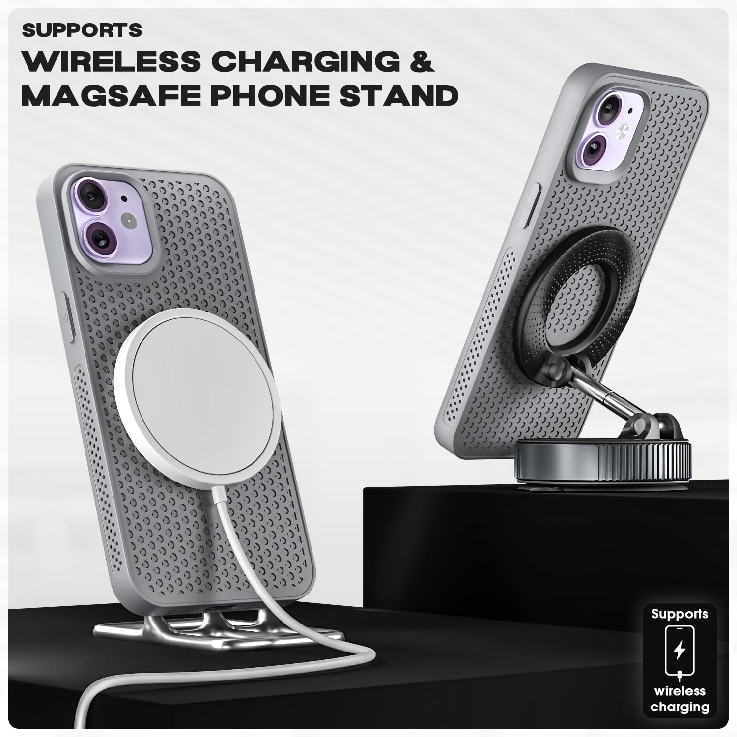Pikkme iPhone 11 MagSafe grey back cover – photo 5