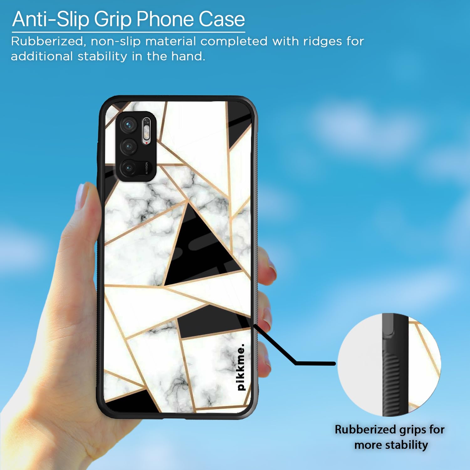 Redmi Note 10T/Poco M3 Pro 5G Hybrid mobile back cover by Pikkme – photo 5