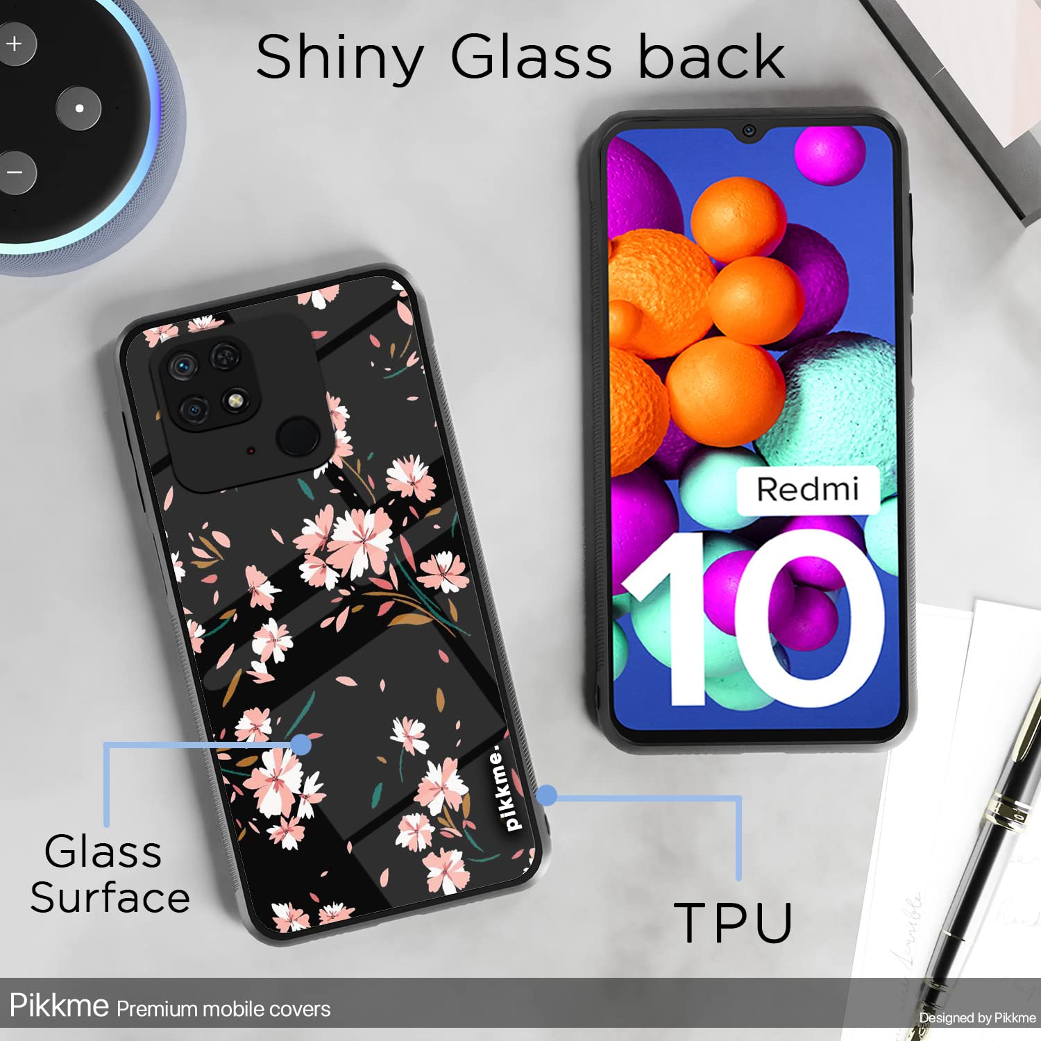 Pikkme Redmi 10/10 Power Flower phone cover – photo 3