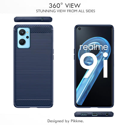 Pikkme blue mobile cover for Realme 9i 5G/Oppo A76/Oppo K10 5G – photo 3