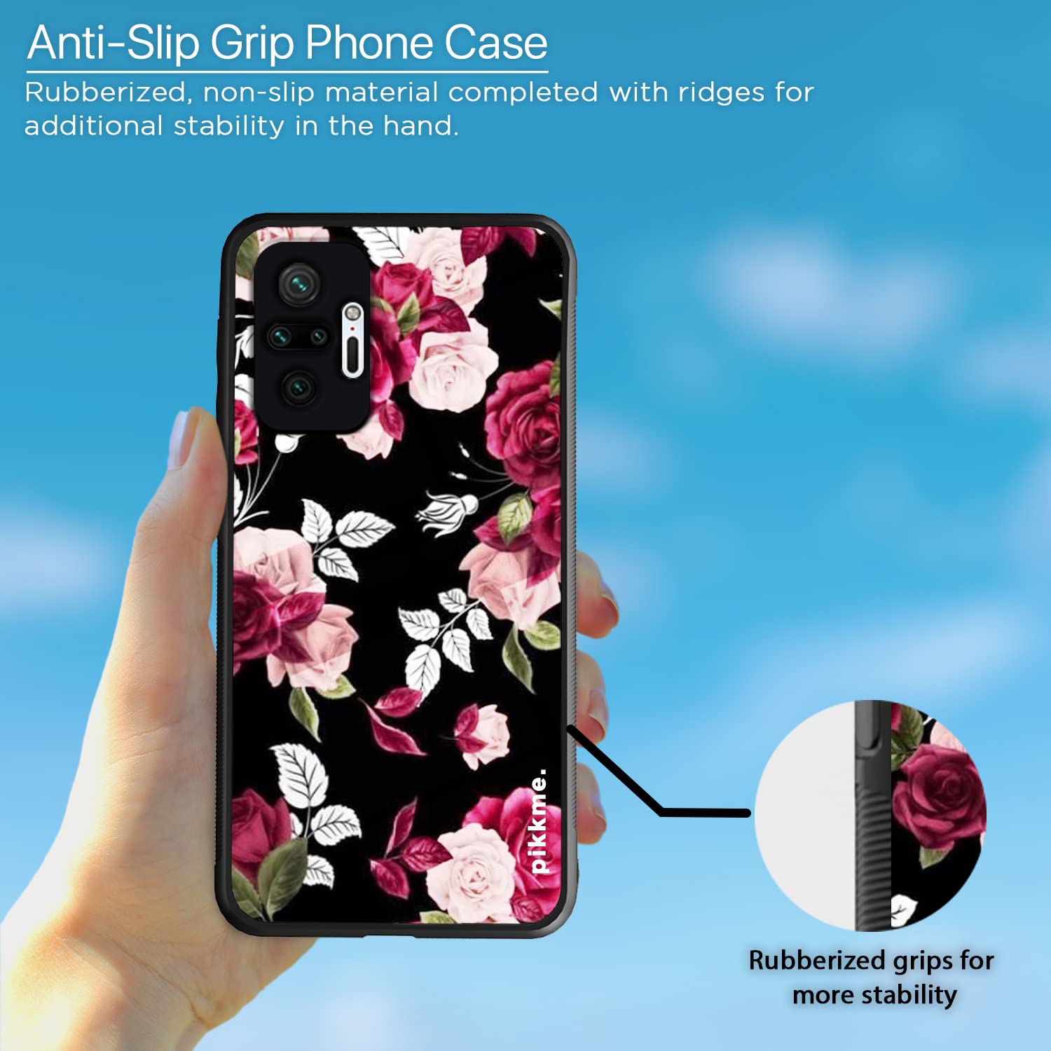 Pikkme Flower phone cover for Redmi Note 10 Pro/Note 10 Pro Max – photo 5