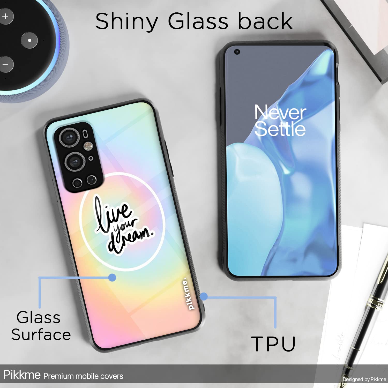 Pikkme OnePlus 9 Pro Hybrid mobile back cover – photo 3