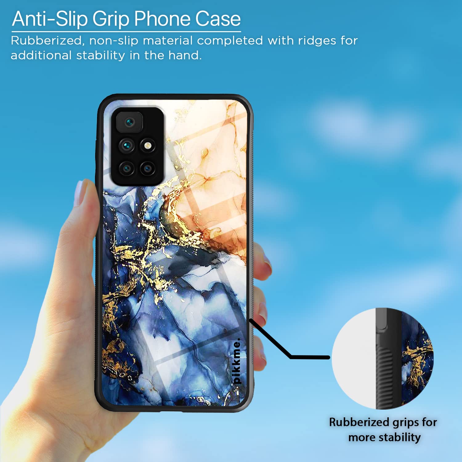 Redmi 10 Prime Hybrid phone cover by Pikkme – photo 5