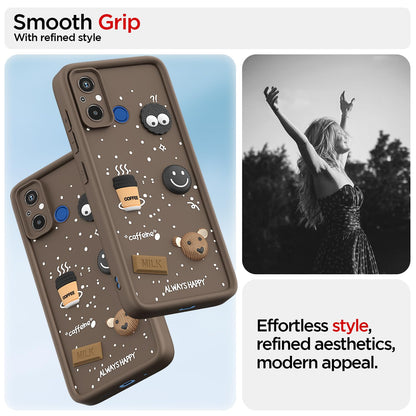 Pikkme Redmi 12C 4G/3D Silicone brown back cover – photo 2