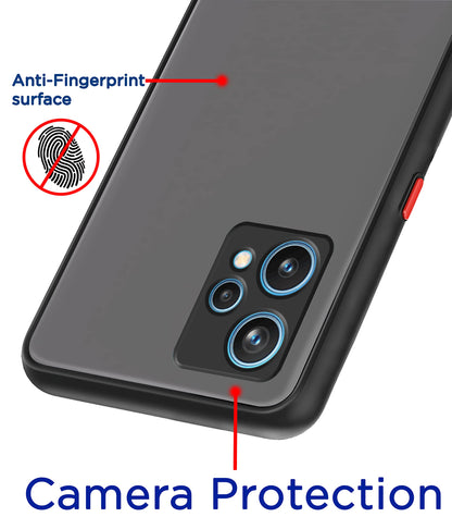 Realme 9 Pro Hybrid phone cover in black by Pikkme – photo 2