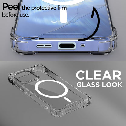 Pikkme Oppo Reno 15F/Reno 15 5G transparent mag-safe phone cover – photo 3