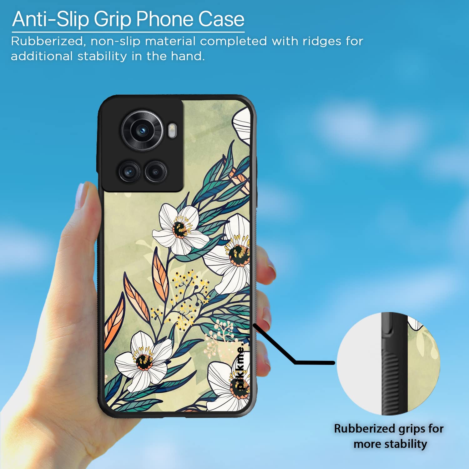 Pikkme Flower mobile cover for OnePlus 10R – photo 5