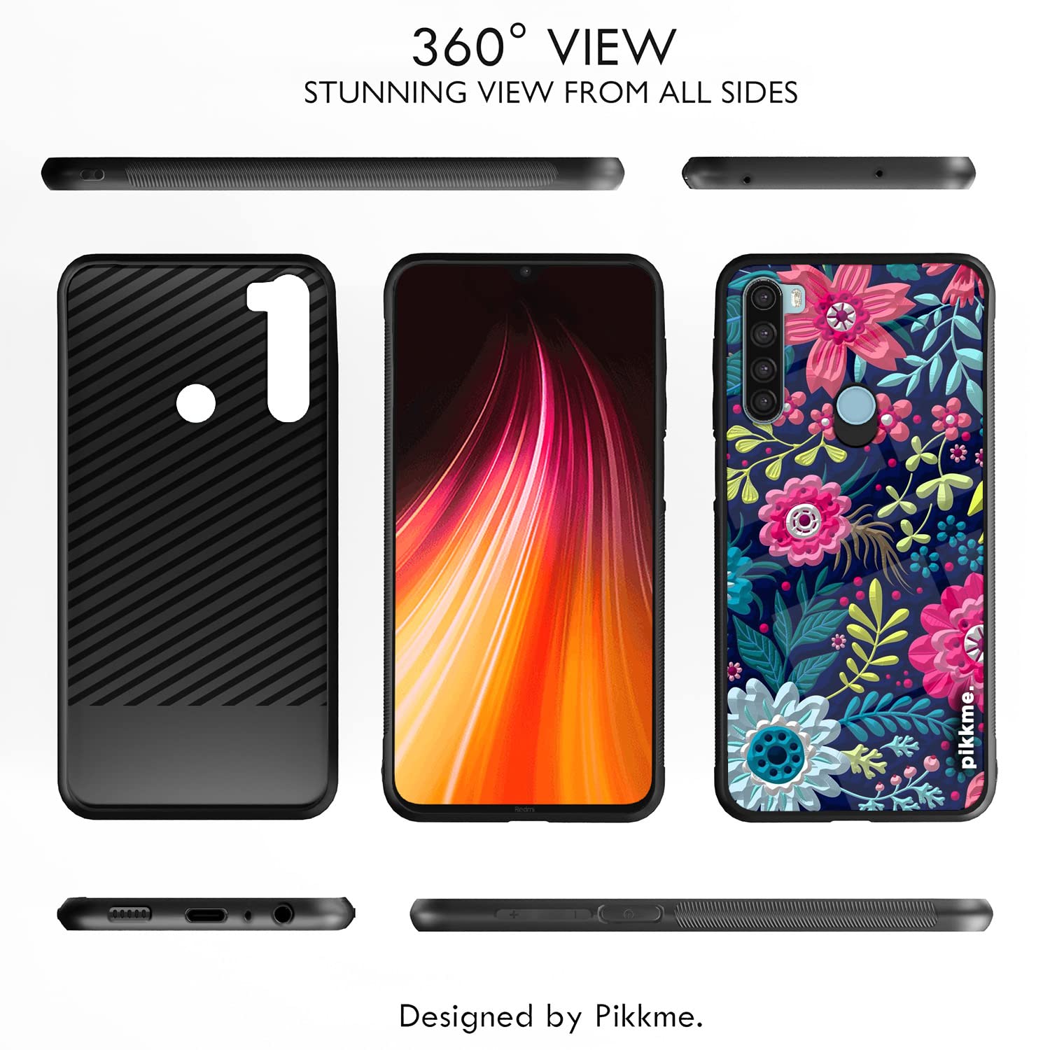 Flower Mobile cover for Redmi Note 8 – Pikkme – photo 2