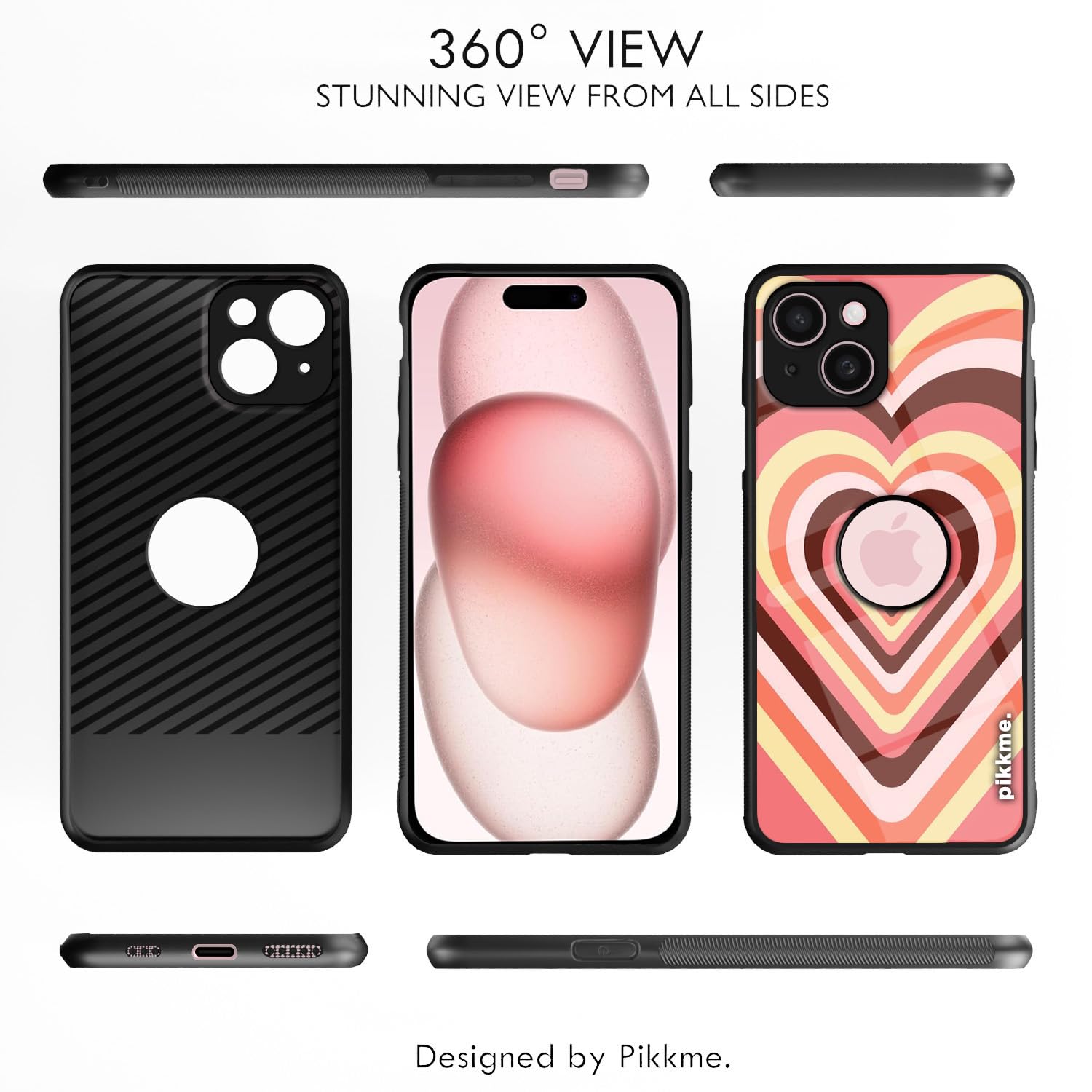 Hybrid Mobile back cover for iPhone 15 – Pikkme – photo 2