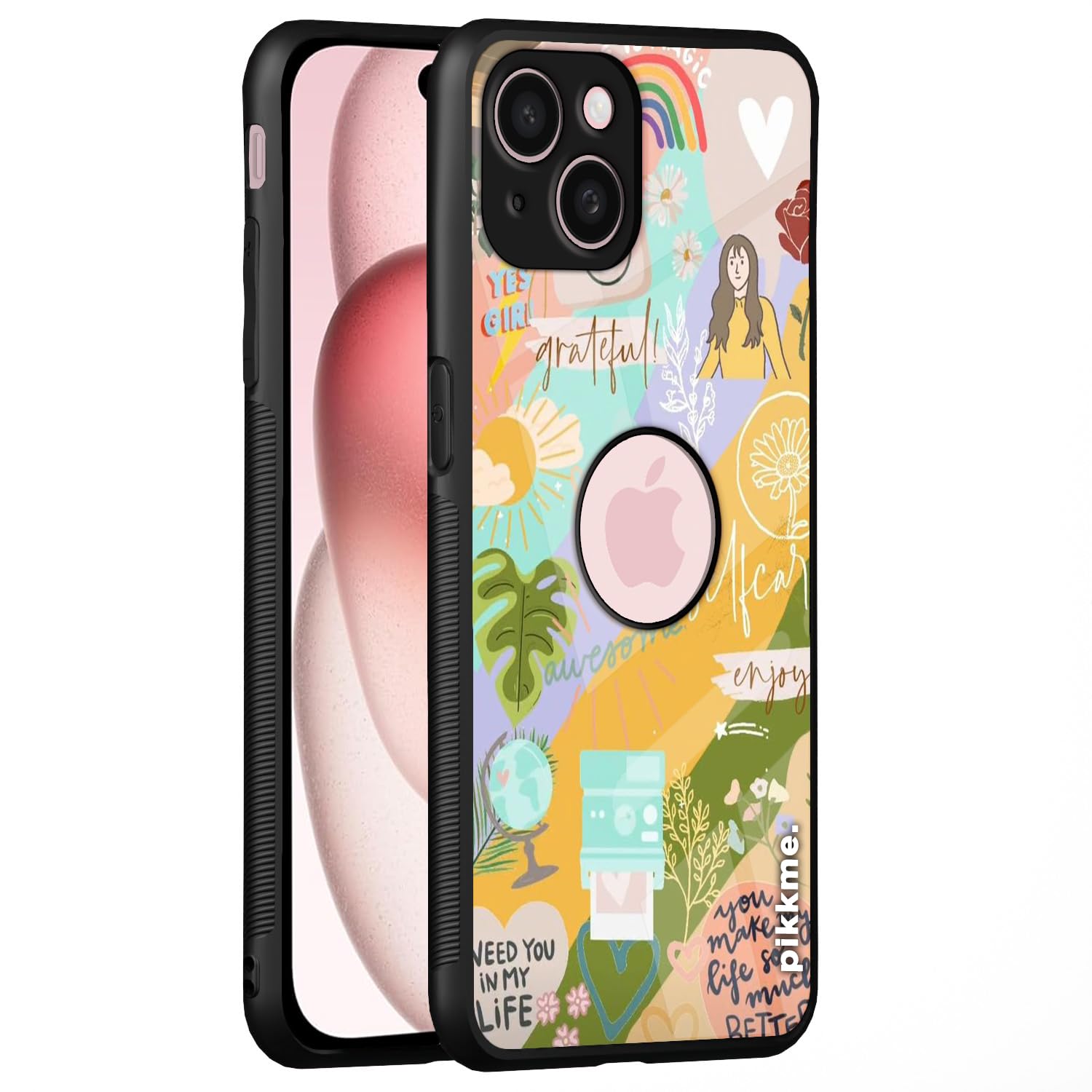 Pikkme mobile back cover for iPhone 15