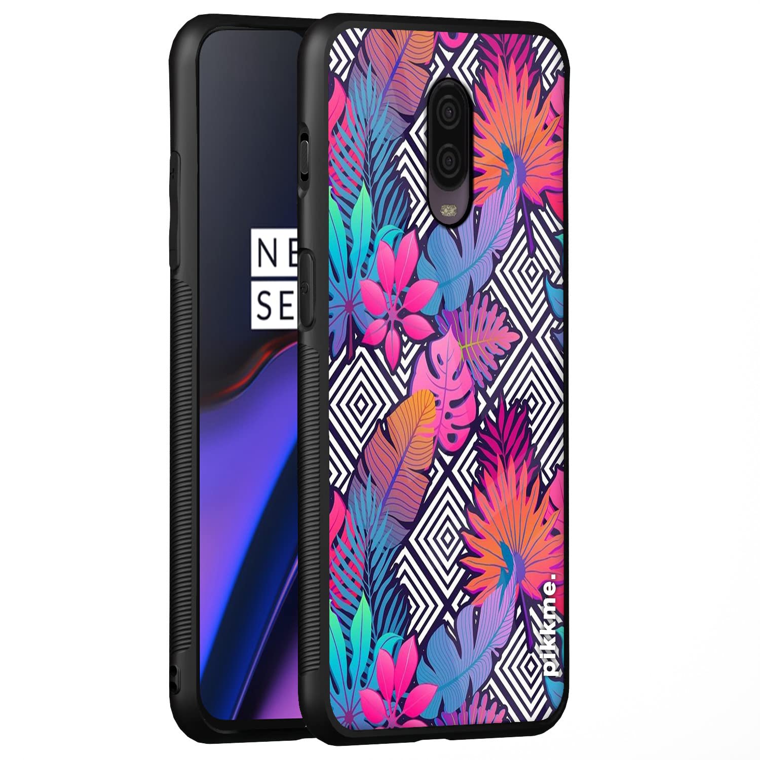 Pikkme Flower phone cover for OnePlus 6T