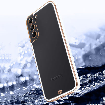 Samsung S21 FE Chrome phone cover in white by Pikkme – photo 3