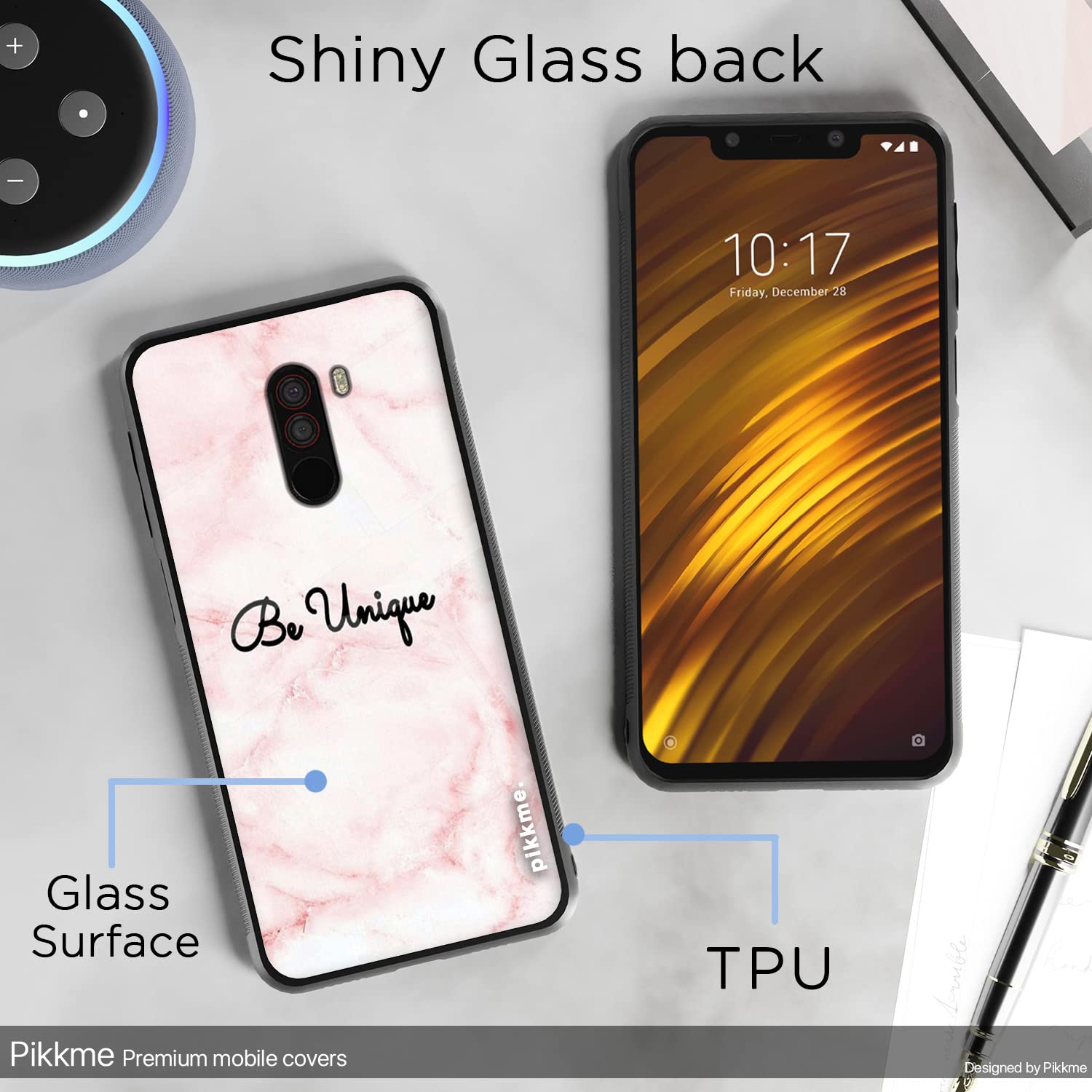 Pikkme Poco F1 Hybrid mobile back cover – photo 3