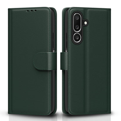 Samsung M36 5G Wallet flip case in green by Pikkme