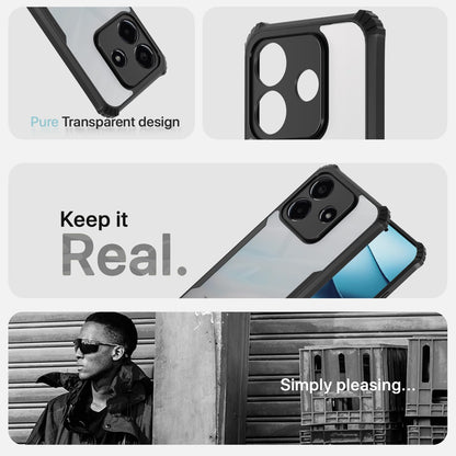 Black back cover for Redmi Note 14 5G – Pikkme – photo 4