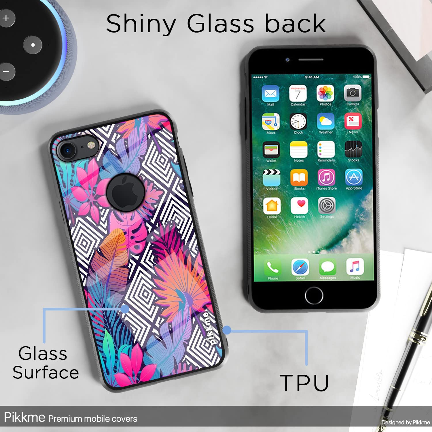 Flower Back cover for iPhone 7/8 – Pikkme – photo 3