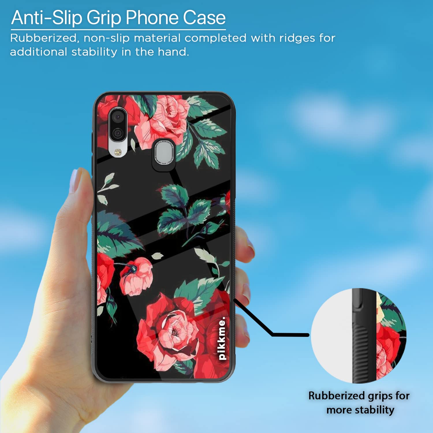 Pikkme Flower back cover for Samsung A20/A30/M10s – photo 5