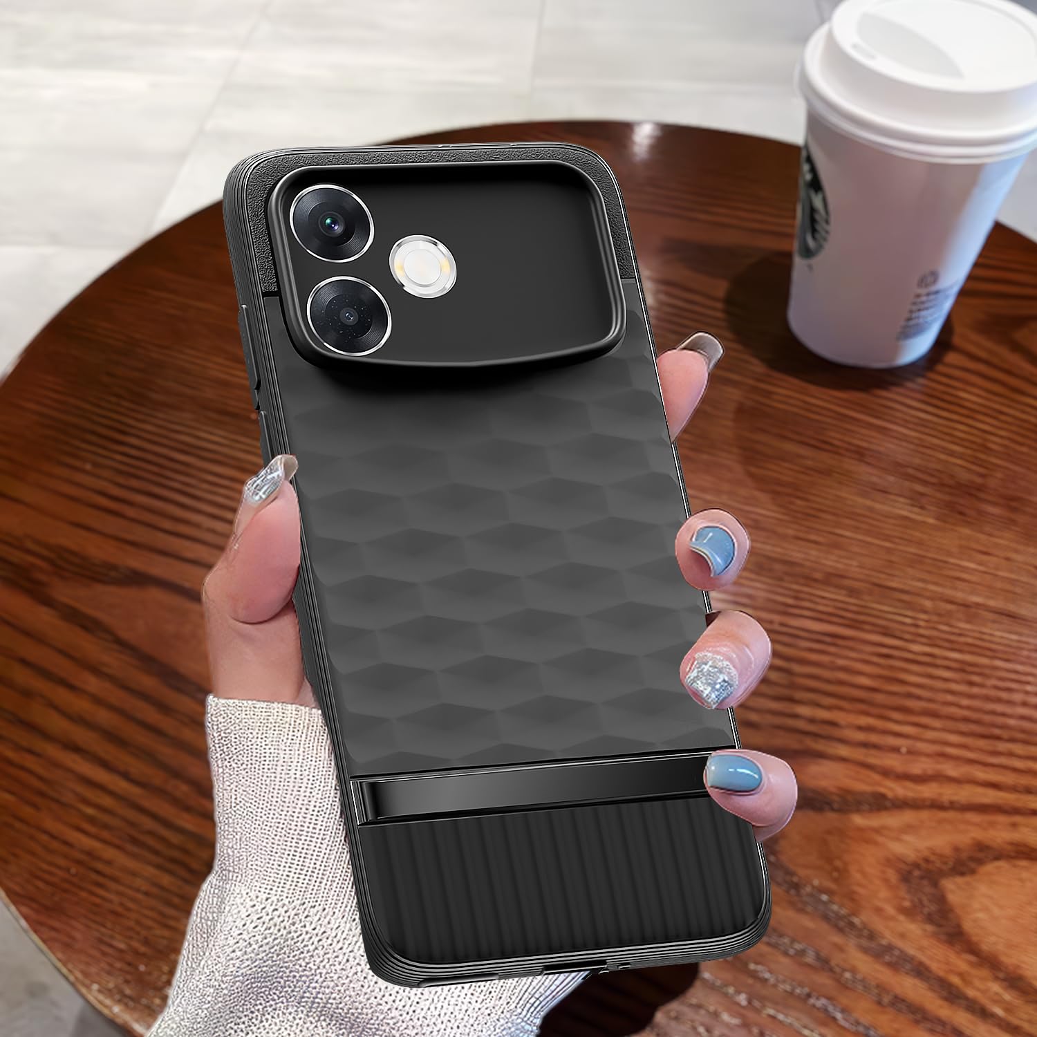 Pikkme black Silicone back cover for Oppo F33 Pro 5G – photo 7