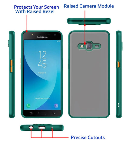 Samsung J7 2015/J7 phone cover in green by Pikkme – photo 3
