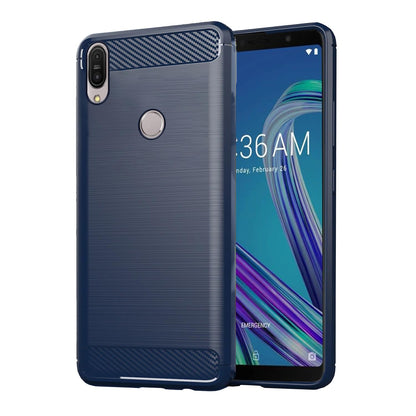 Blue Hybrid phone cover for Asus – Pikkme