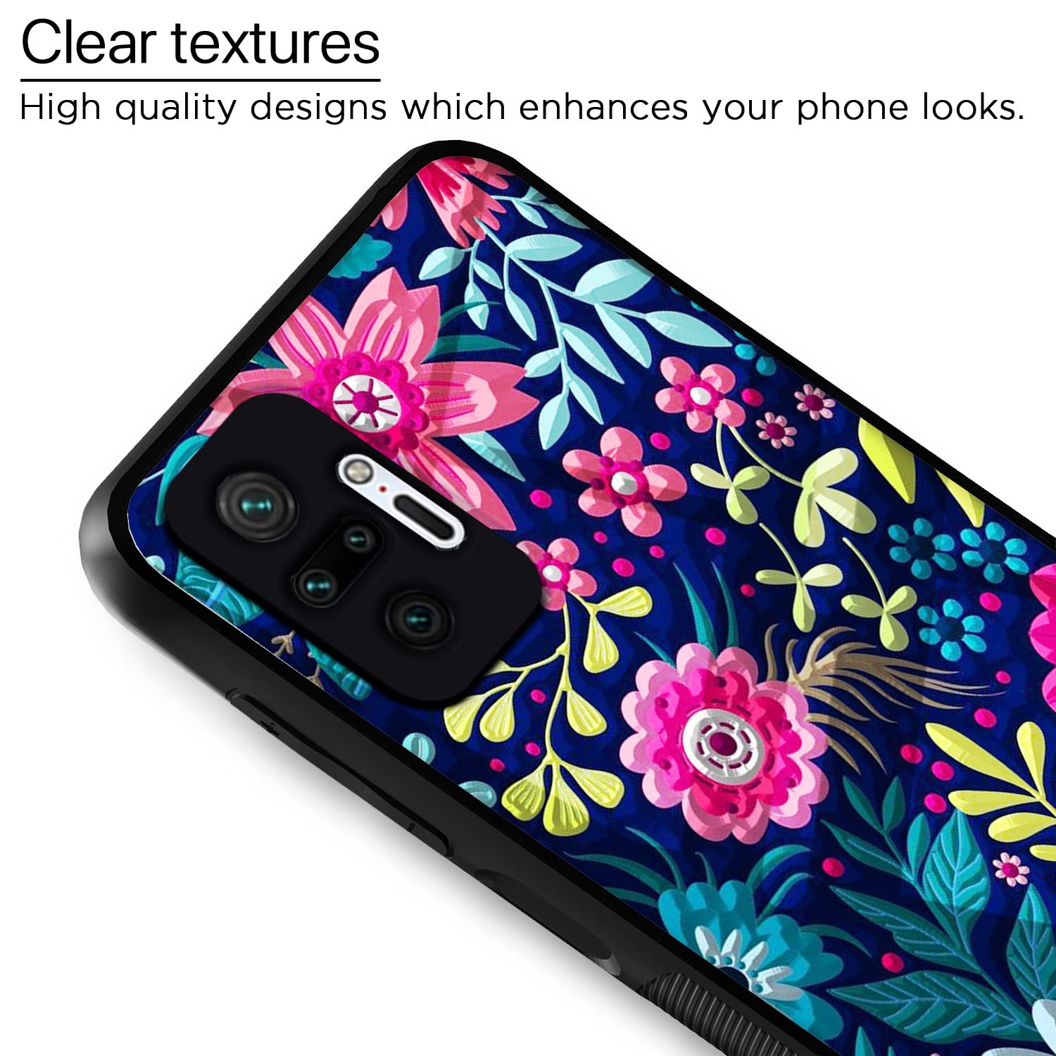 Pikkme Redmi Note 10 Pro/Note 10 Pro Max Flower mobile back cover – photo 4