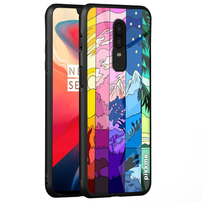 OnePlus 6 Hybrid mobile back cover by Pikkme