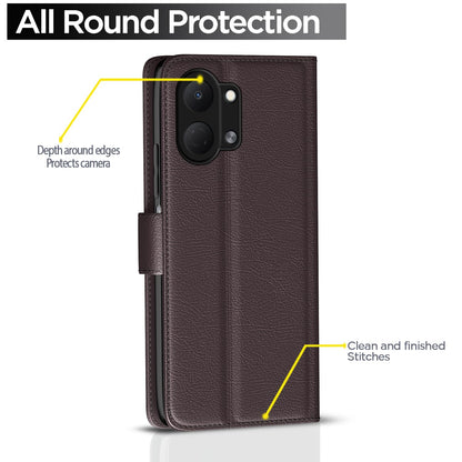 Pikkme Tecno Spark Go 3 Wallet coffee wallet flip cover – photo 4