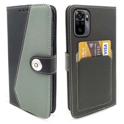 Redmi Note 10 / 10s Contrast Flip Cover  -Grey
