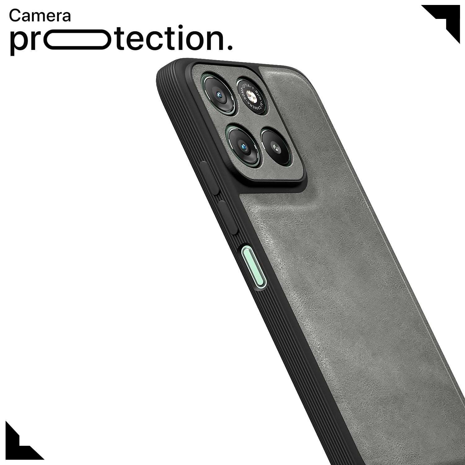 Pikkme Moto G67 Power/G57 Power 5G grey phone cover – photo 5